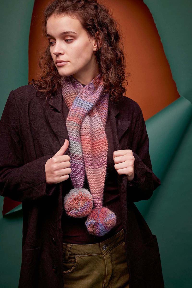 Echarpe 21 catalogue Lang Yarns FAM 286 Collection