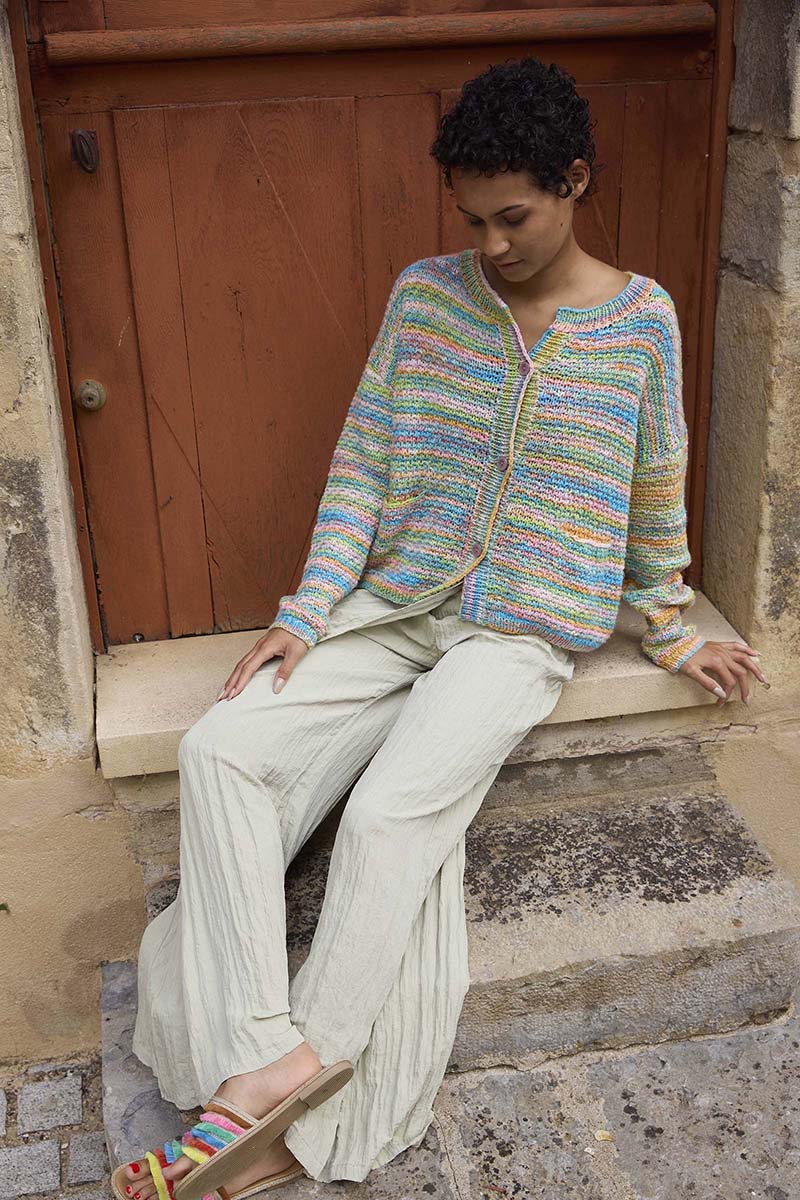 Gilet 2 catalogue Lang Yarns Punto 82 Lisboa