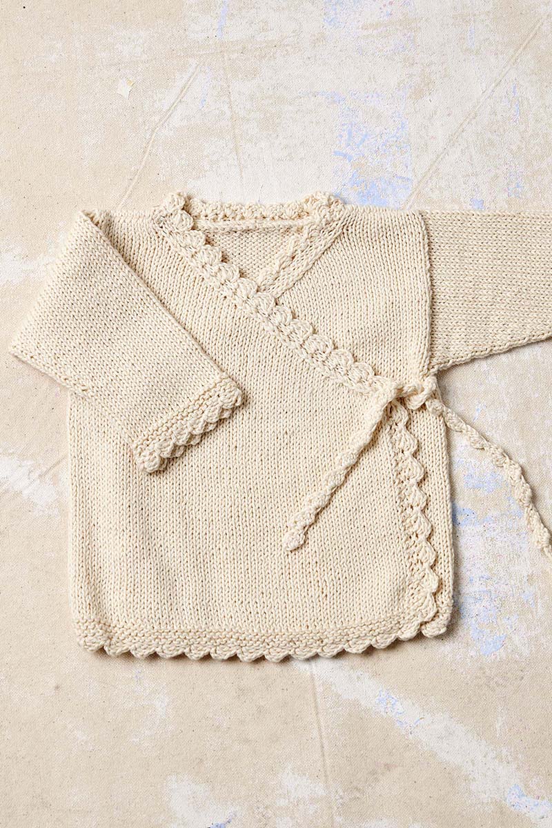 Cache-coeur 7 catalogue Lang Yarns Punto 83 Baby Cotton Naturally Colored
