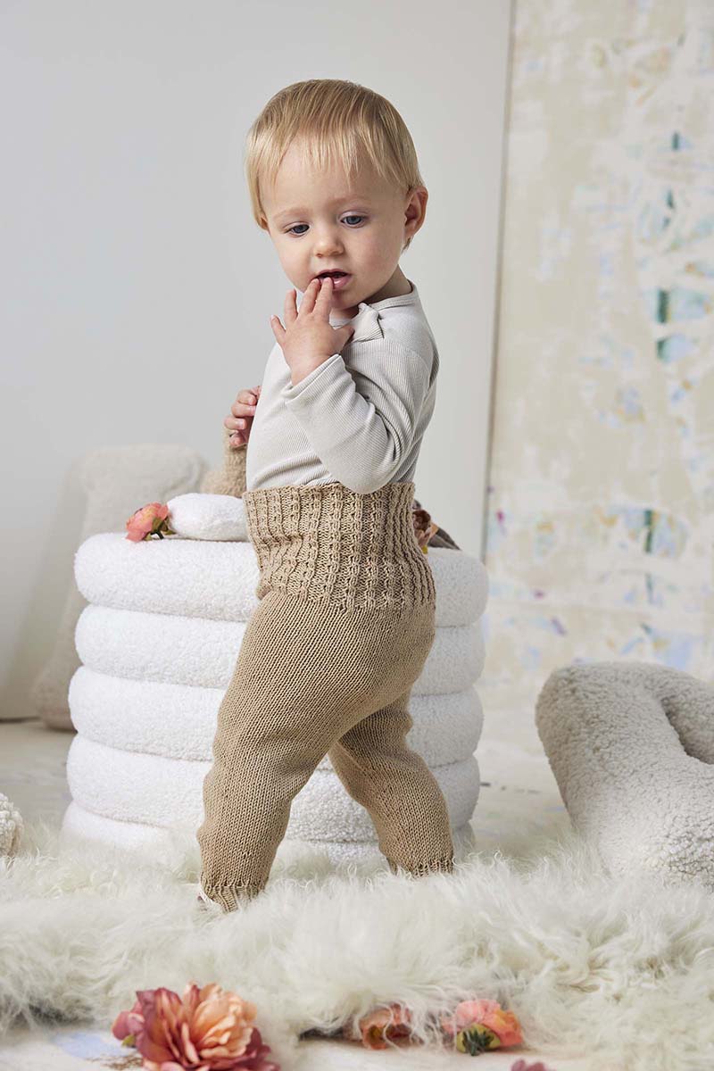 Pantalon 9 catalogue Lang Yarns Punto 83 Baby Cotton Naturally Colored