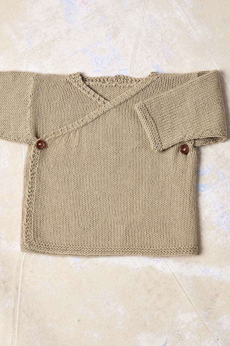 Cache-coeur 18 catalogue Lang Yarns Punto 83 Baby Cotton Naturally Colored