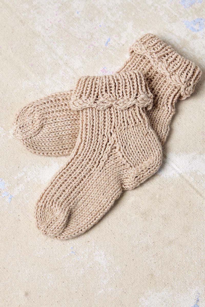 Chaussettes 22 catalogue Lang Yarns Punto 83 Baby Cotton Naturally Colored