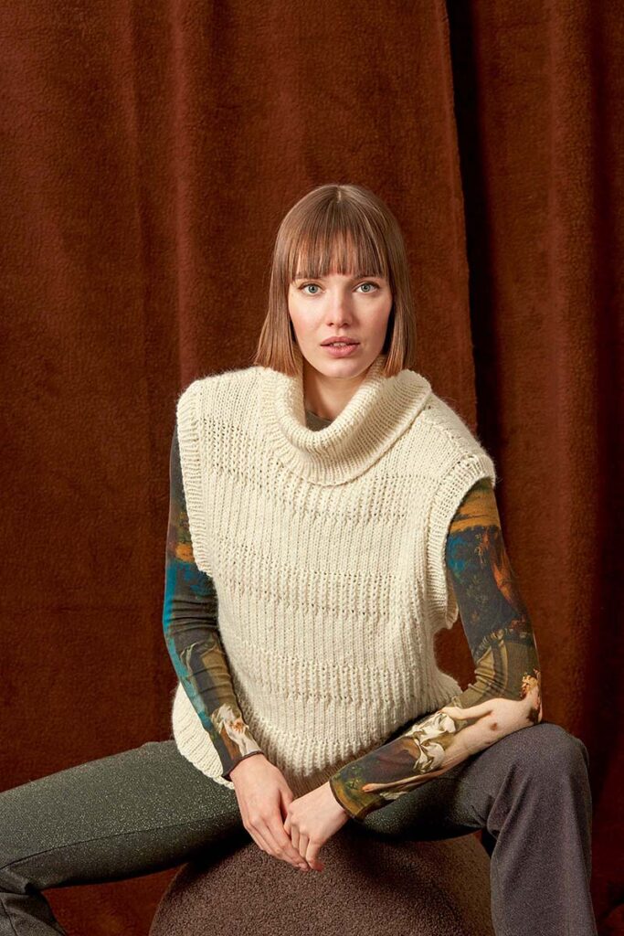 Modèle 24 catalogue Lang Yarns FAM 282 Collection