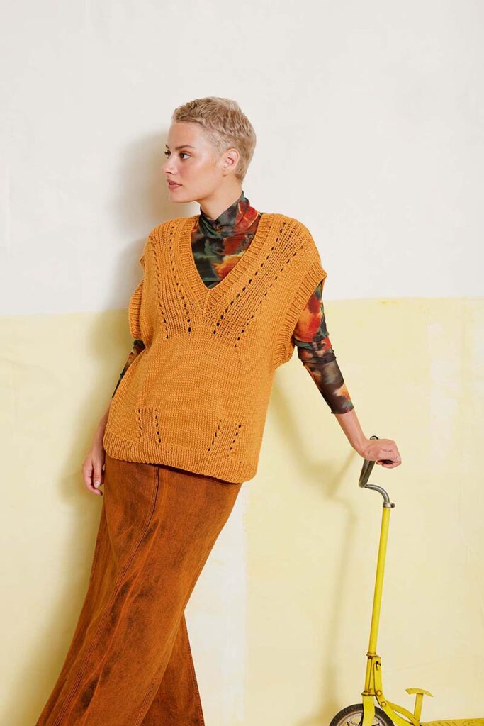 Débardeur 50 catalogue Lang Yarns FAM 284 Collection