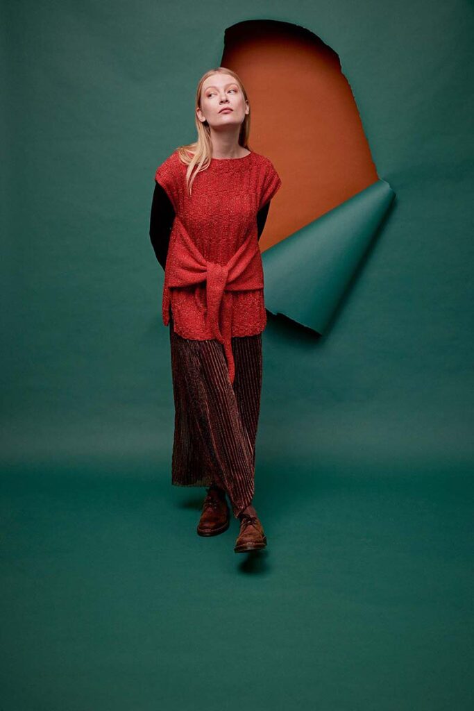 Débardeur 13 catalogue Lang Yarns FAM 286