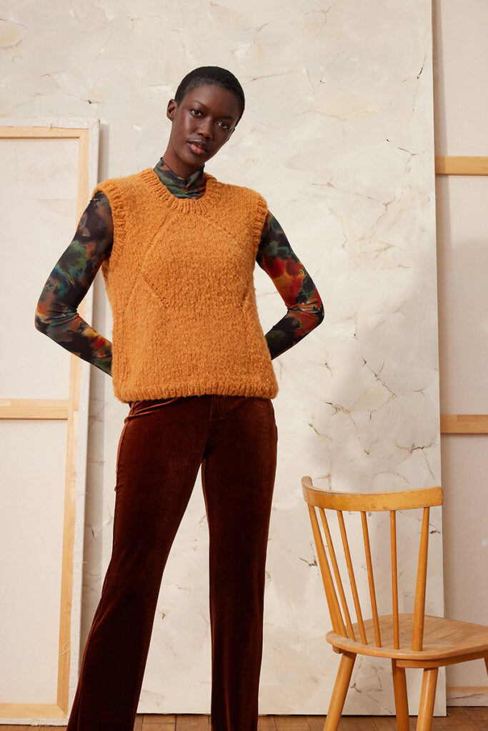 Pull sans manches 1 du catalogue Lang Yarns FAM 290