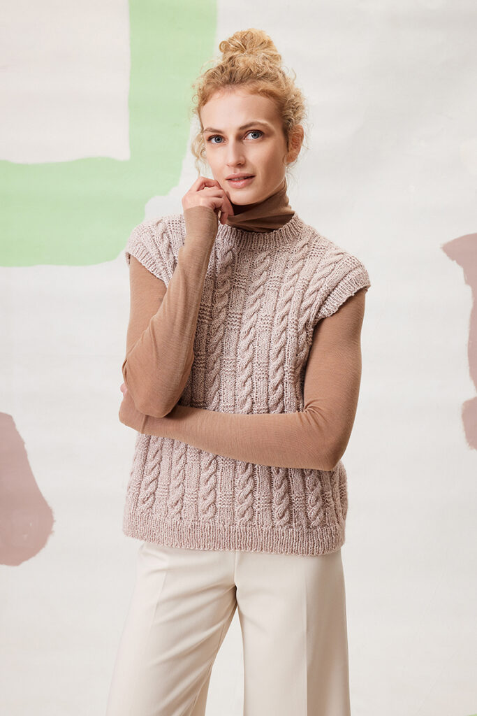 Pull sans manches 46 du catalogue Lang Yarns FAM 290