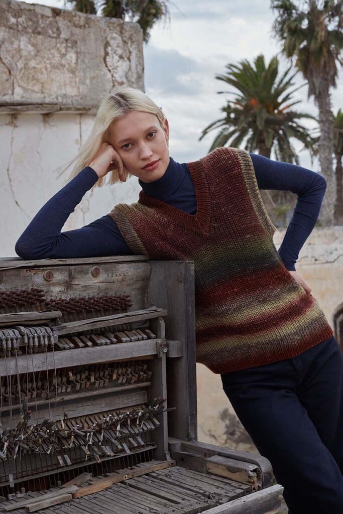 Modèle 6 catalogue Lang Yarns Punto 79