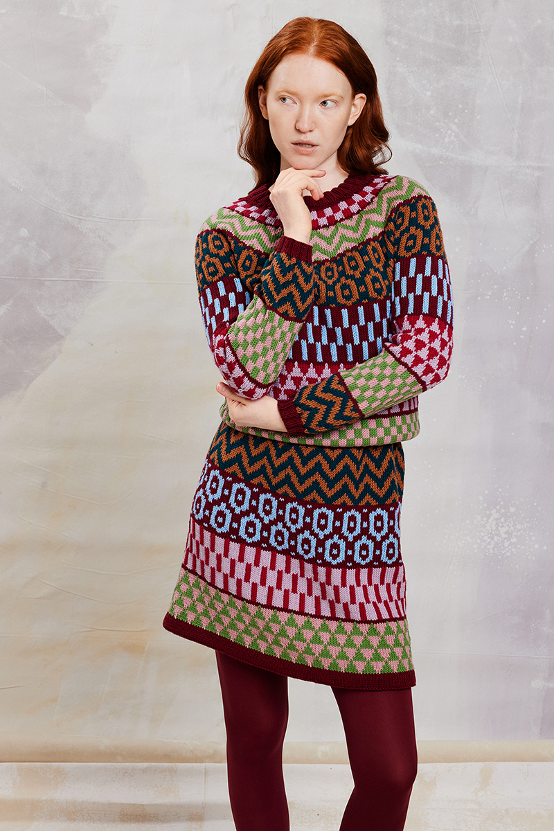 Robe 61 du catalogue Lang Yarns FAM 290 Collection