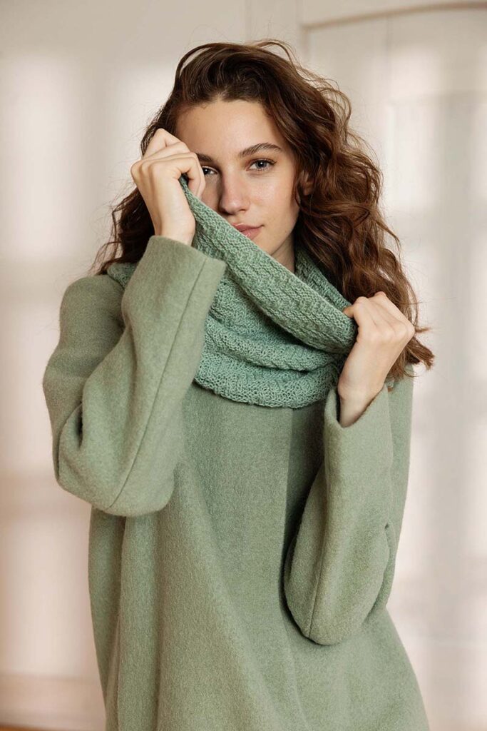 Modèle 7 catalogue Lang Yarns Punto 78 Cashmere