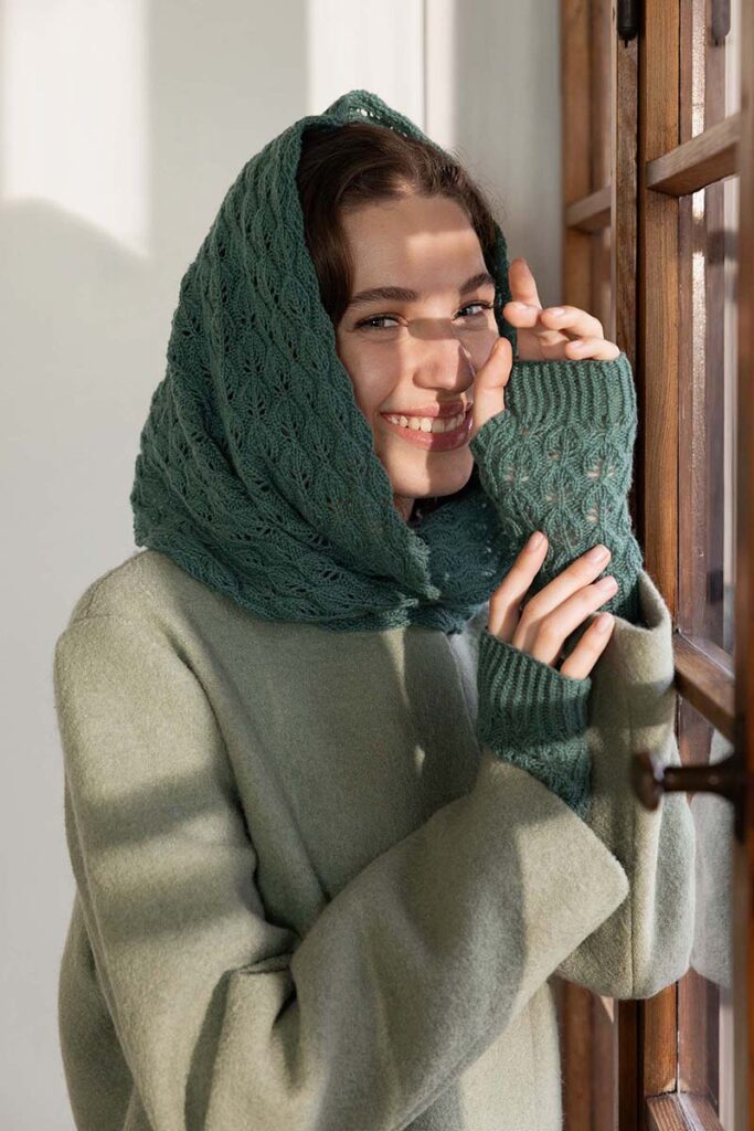 Modèle 10 catalogue Lang Yarns Punto 78 Cashmere