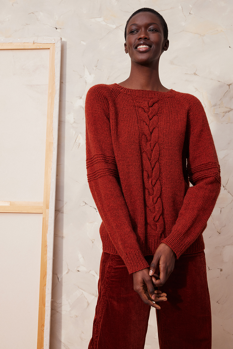 Pull 6 du catalogue Lang Yarns FAM 290 Collection