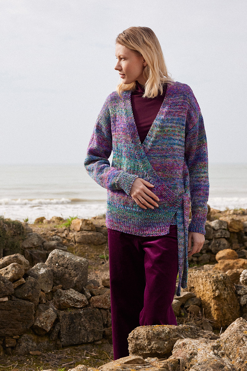 Cache-coeur 2 du catalogue Lang Yarns Punto 96 Prisma