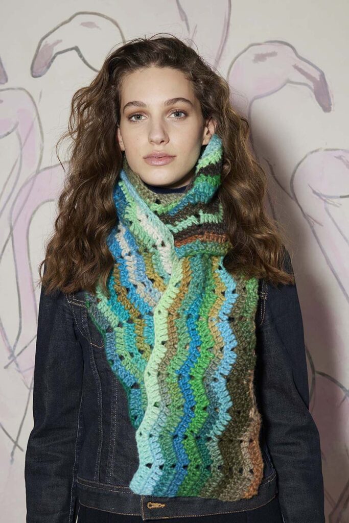 Modèle 23 catalogue Lang Yarns Punto 73