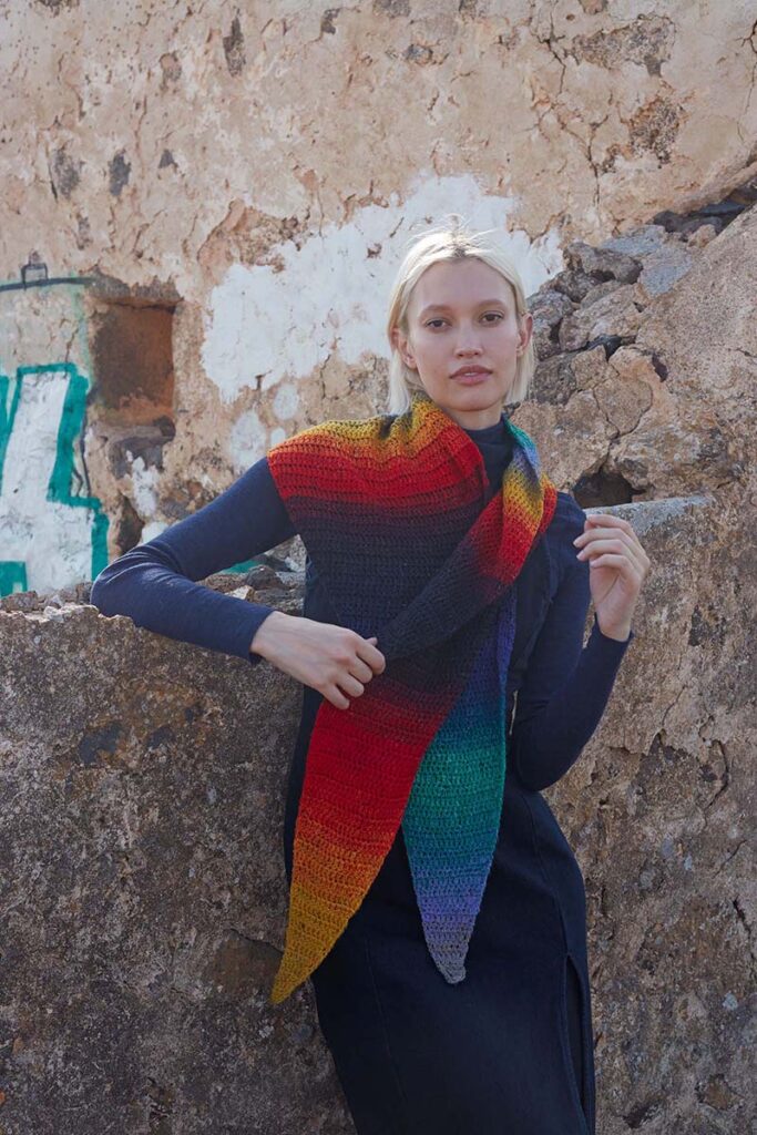 Echarpe 13 catalogue Lang Yarns Punto 79