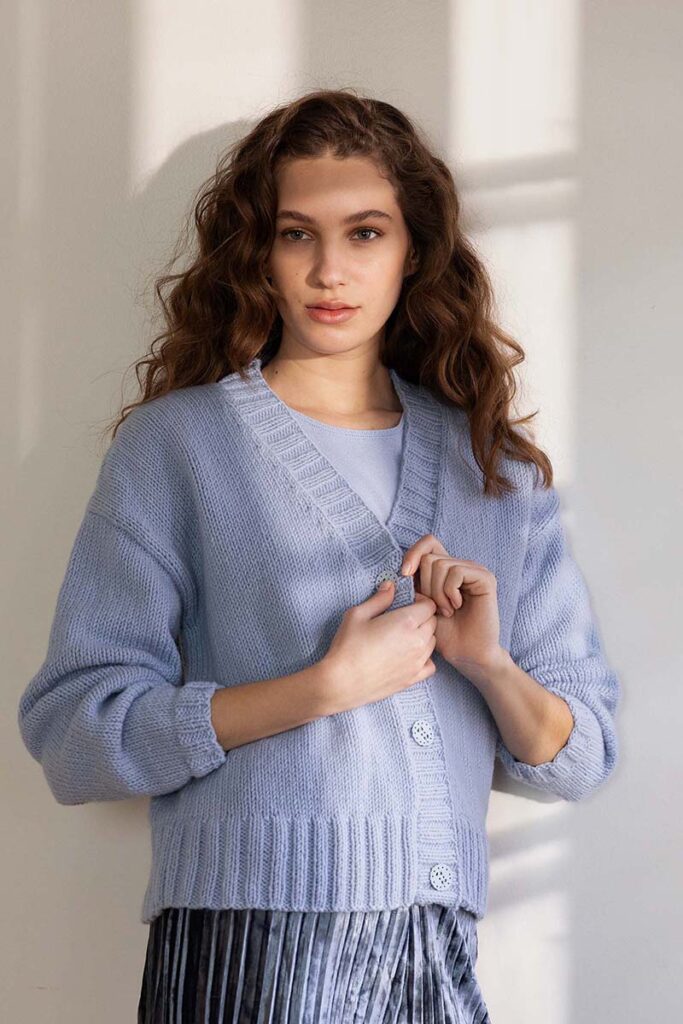 Gilet 13 catalogue lang Yarns Punto 78