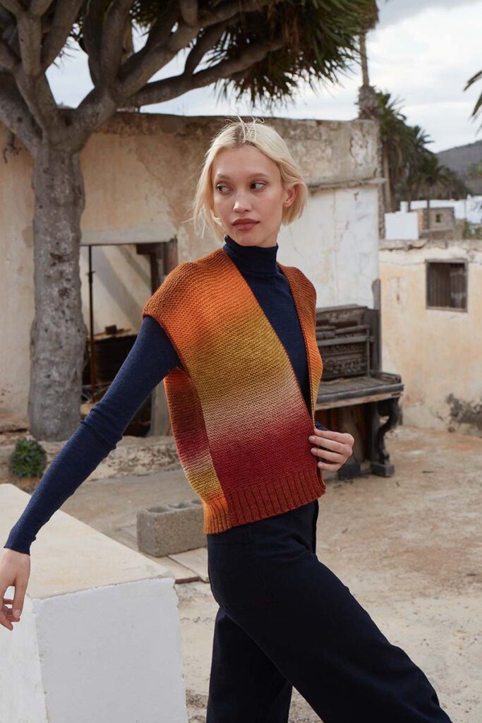 Gilet 5 catalogue lang Yarns Punto 79