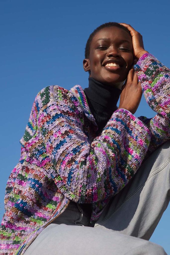 Gilet 13 catalogue Lang Yarrns Punto 86