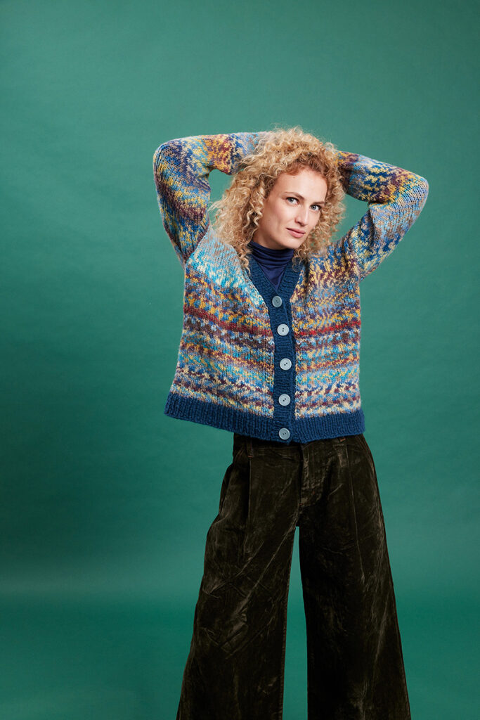 Gilet 1 catalogue Lang Yarns Punto 93