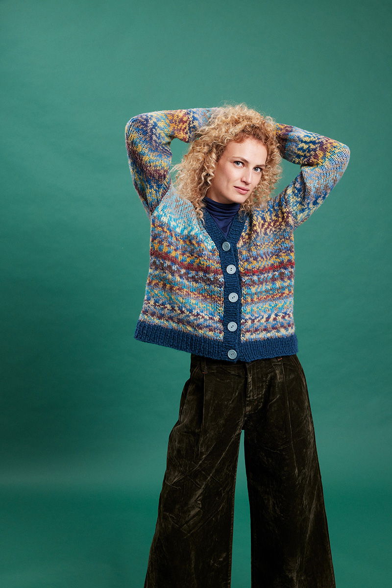 Gilet 1 catalogue Lang Yarns Punto 93