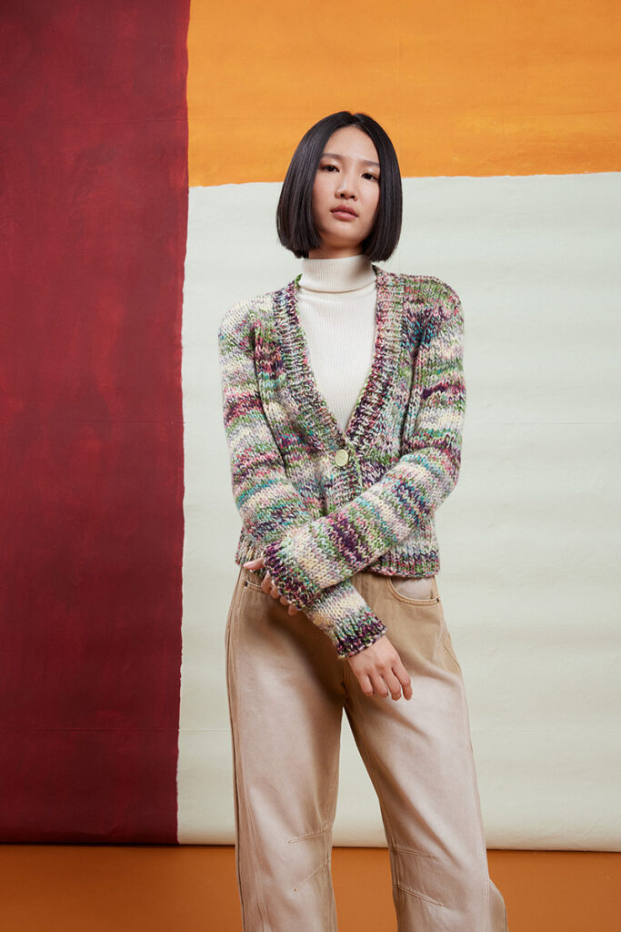 Gilet 1 catalogue Lang Yarns Punto 95
