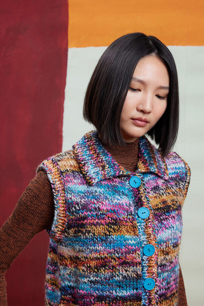 Gilet 5 catalogue Lang Yarns Punto 95