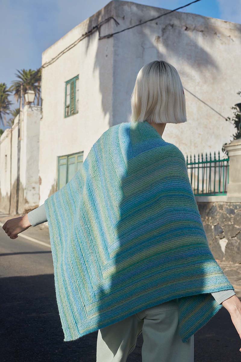 Châle 2 catalogue Lang Yarns Punto 75
