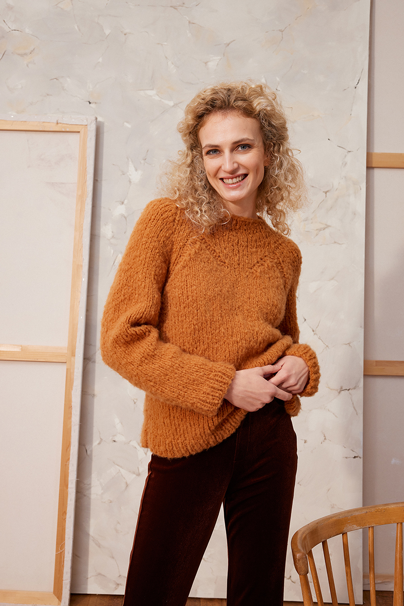 Pull 2 du catalogue Lang Yarns FAM 290 Collection
