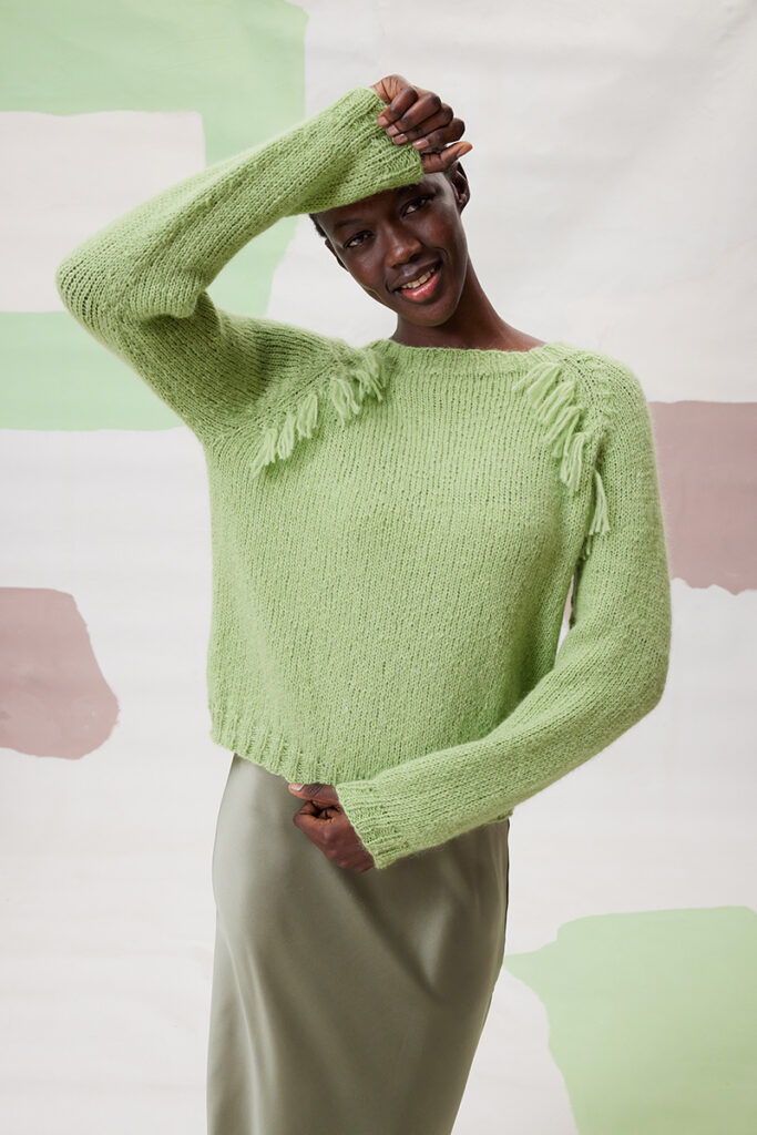 Pull 12 du catalogue Lang Yarns FAM 290 Collection