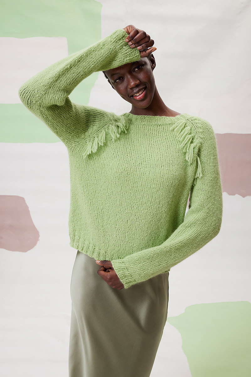 Pull 12 du catalogue Lang Yarns FAM 290 Collection