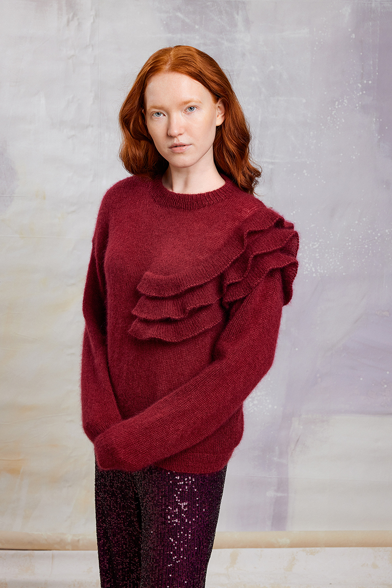 Pull 53 du catalogue Lang Yarns FAM 290 Collection