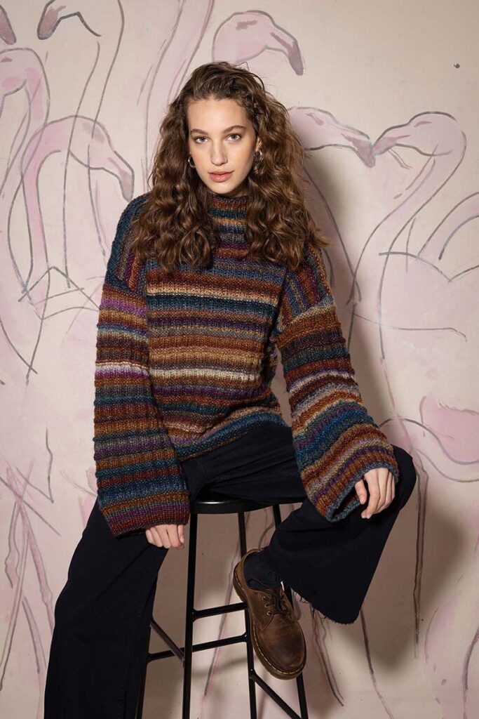 Modèle 1 catalogue Lang Yarns Punto 73