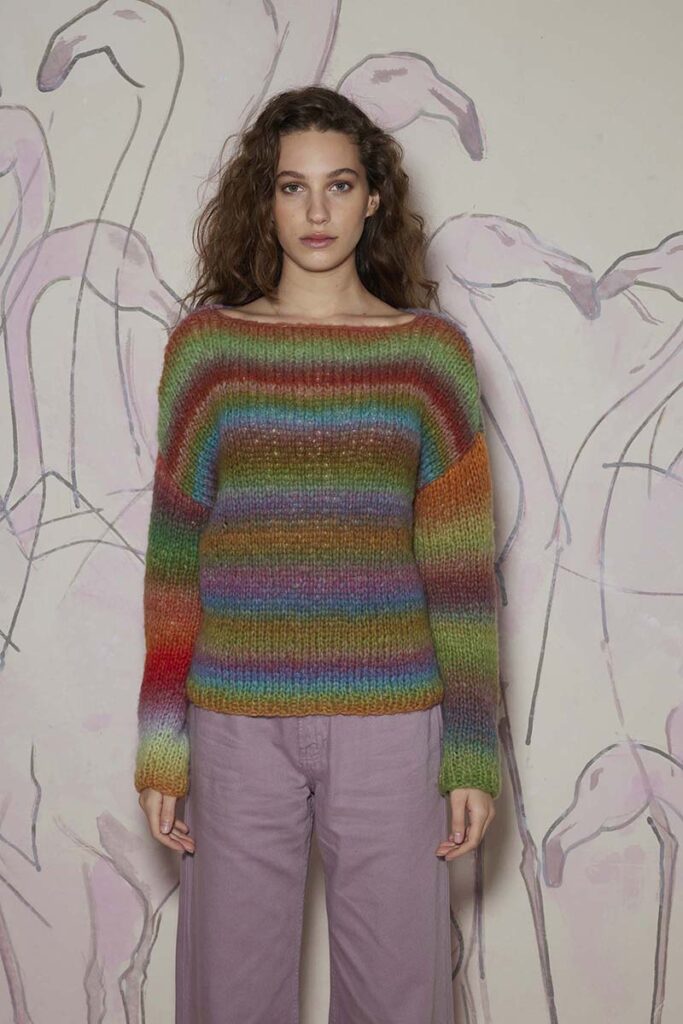 Modèle 19 catalogue Lang Yarns Punto 73