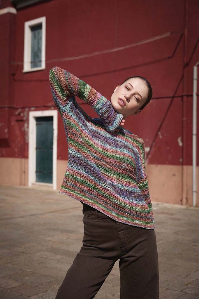 Pull 2 catalogue lang Yarns Punto 91