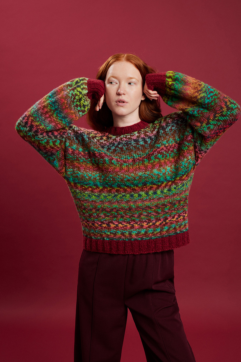 Pull 3 du catalogue Lang Yarns Punto 93