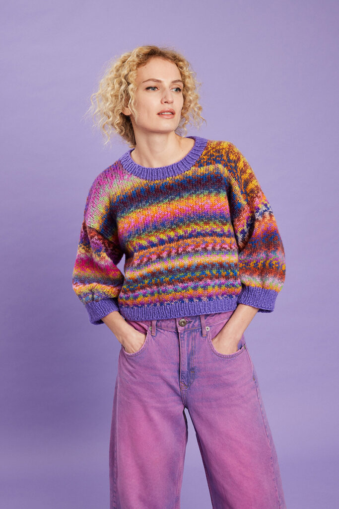 Pull 4 du catalogue Lang Yarns Punto 93