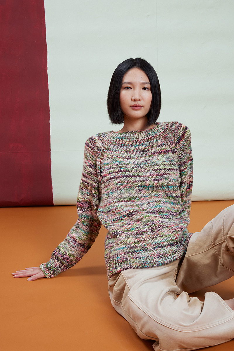 Pull 2 du catalogue Lang Yarns Punto 95