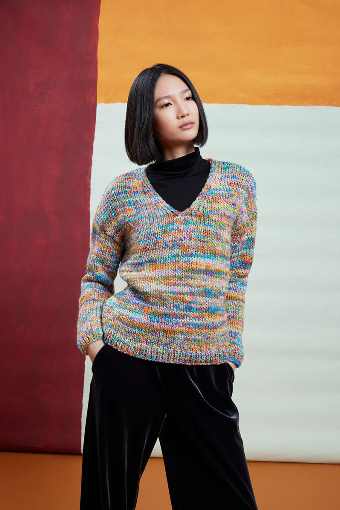 Pull 3 du catalogue Lang Yarns Punto 95