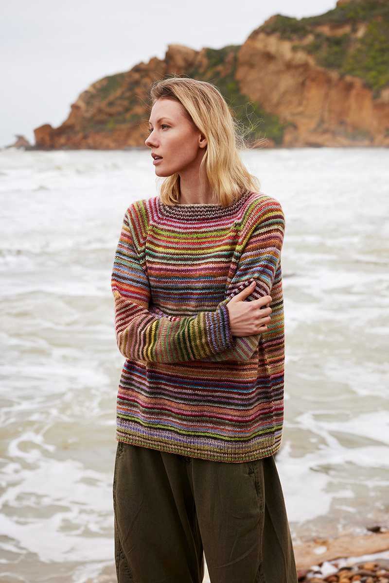 Pull 2 du catalogue Lang Yarns Punto 100