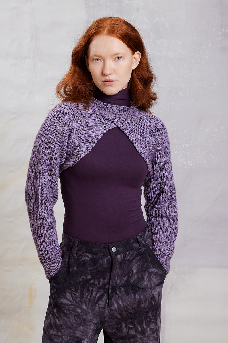 Chauffe-épaules 56 du catalogue Lang Yarns FAM 290 Collection