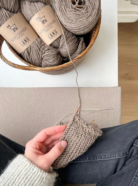 Sophie schawl Laine Noble Cashmere de Lang Yarns