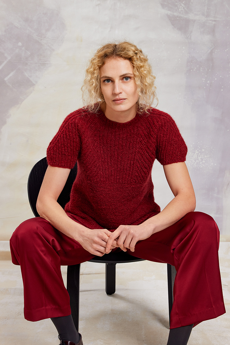 Pull 64 du catalogue Lang Yarns FAM 290 Collection