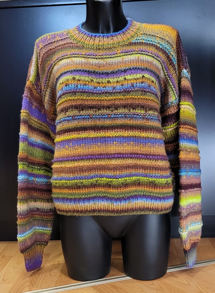 Pull laine Mystery Find Joy N°39 catalogue Wooladdicts 11