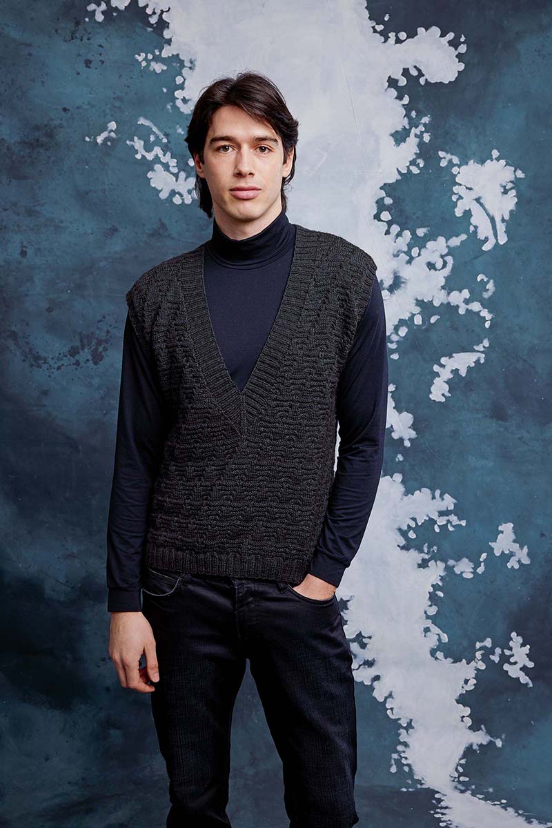 Débardeur 37 catalogue Lang Yarns FAM 286 Collection