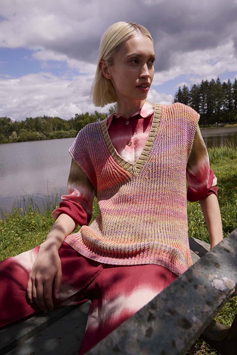 Débardeur 8 catalogue Lang Yarns Punto 81