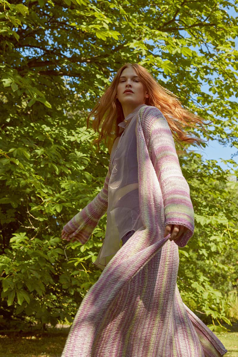Modèle 1 catalogue Lang Yarns Punto 68 Secret Garden