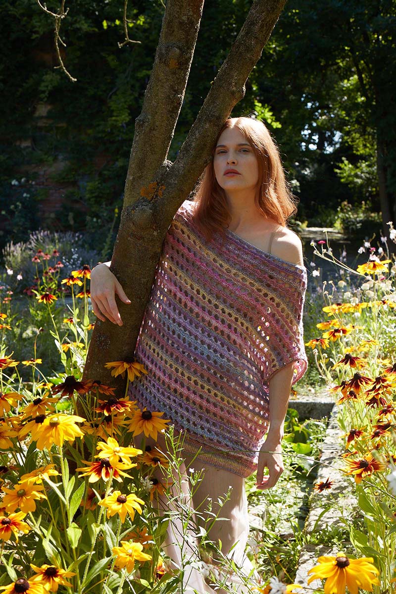 Modèle 2 catalogue Lang Yarns Punto 68 Secret Garden