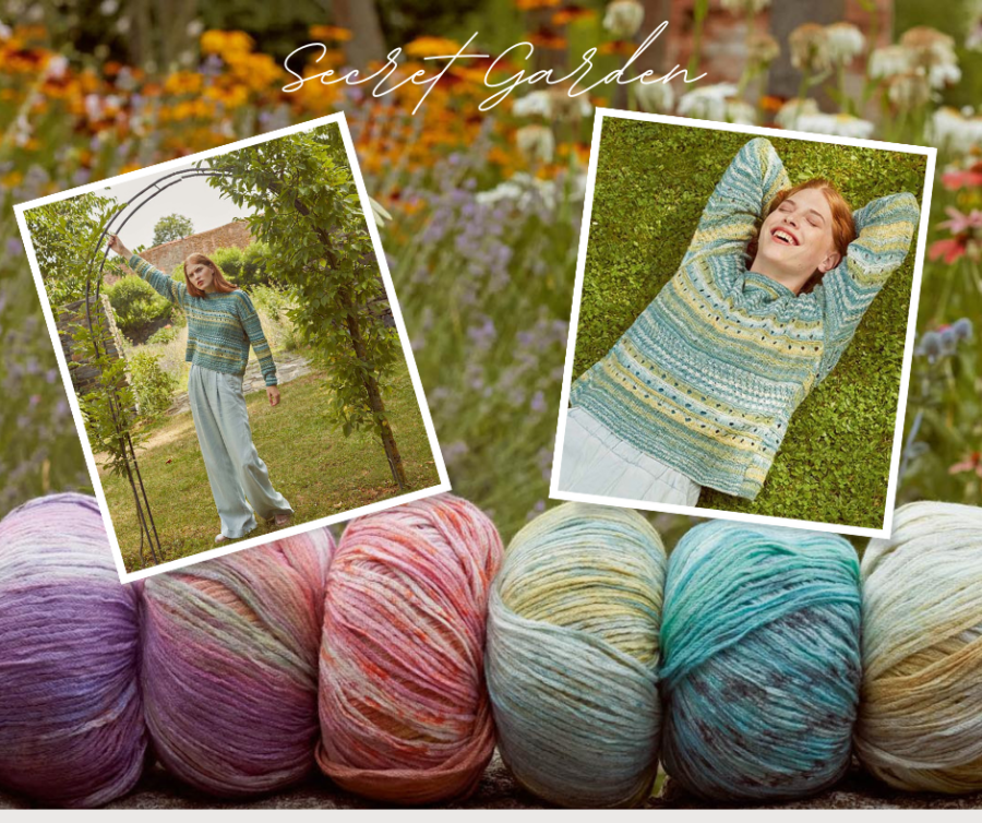 Pull Mila coton Secret Garden de Lang Yarns