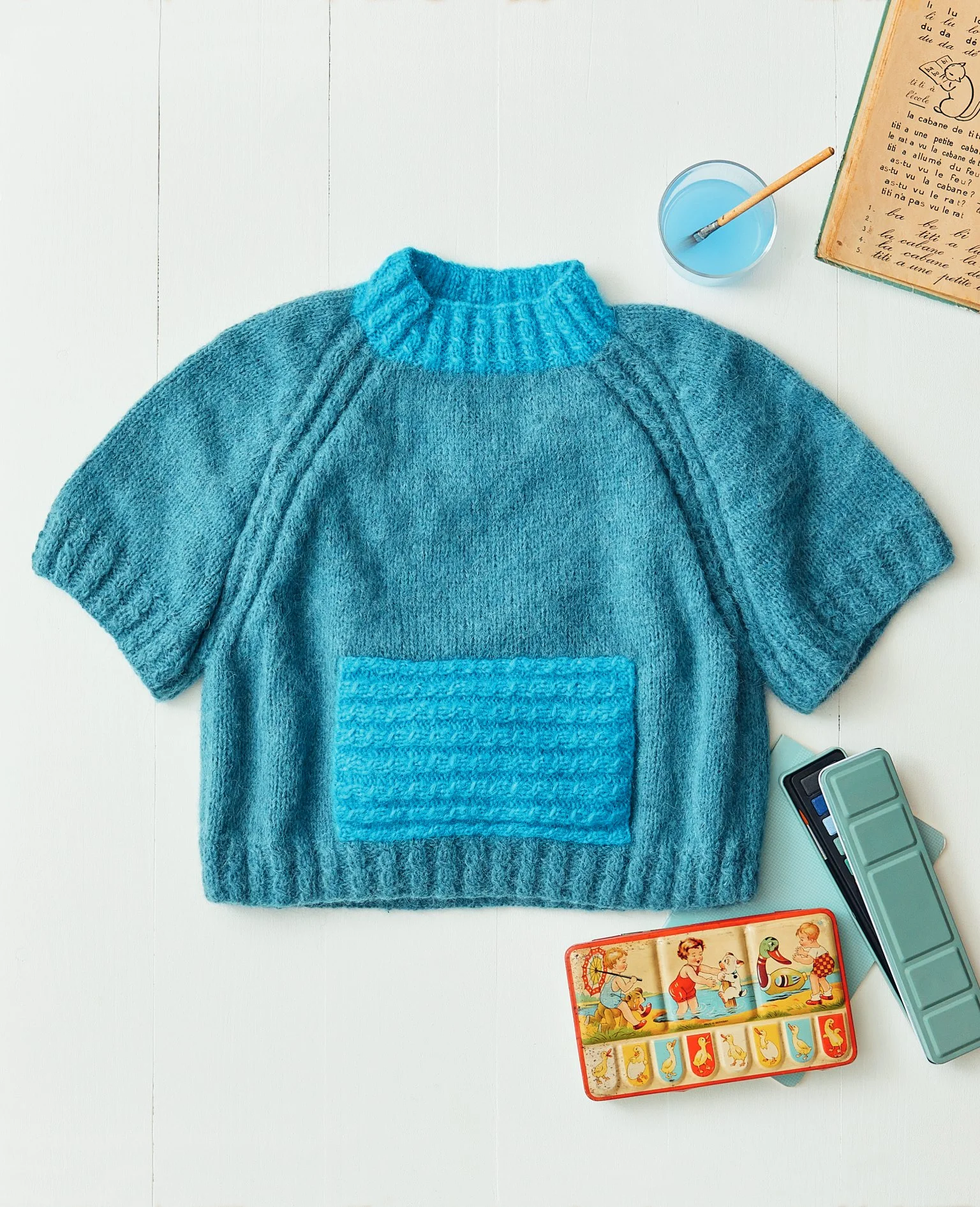 livre tricoter pour les enfant de frederique alexandre laines lang yarns