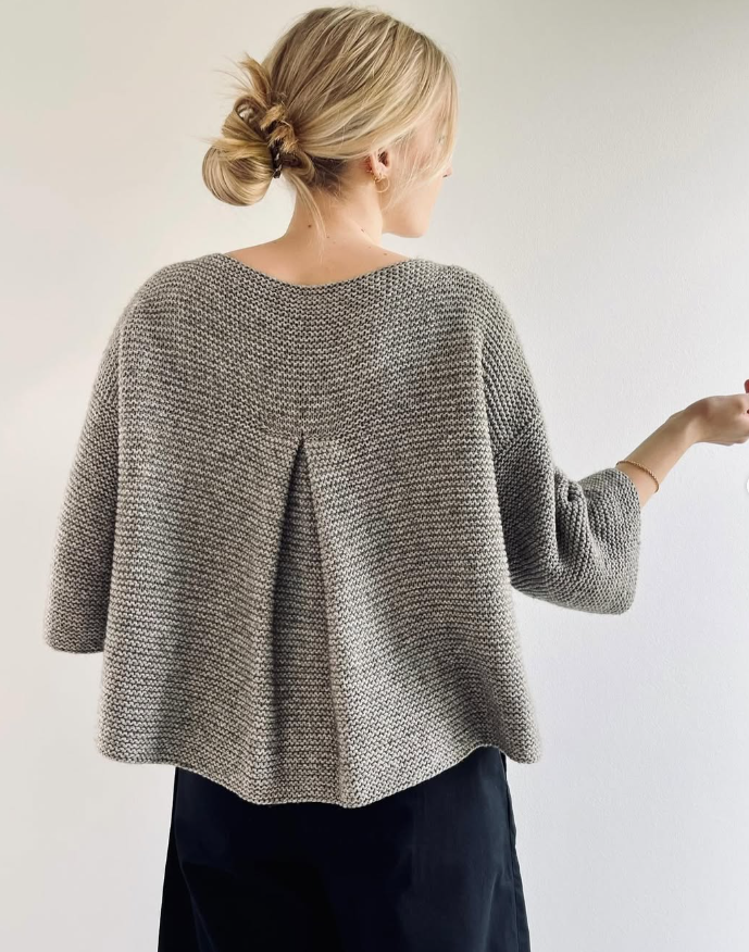Simply Me Blouse de Norgardknitters en Vaya Lang Yarns